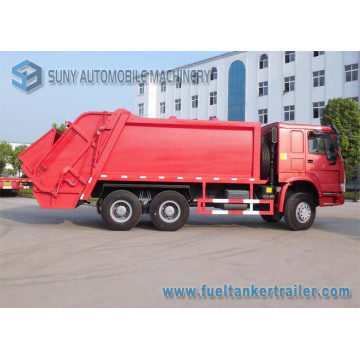 Camión de basura compactador HOWO 6X4 15000L